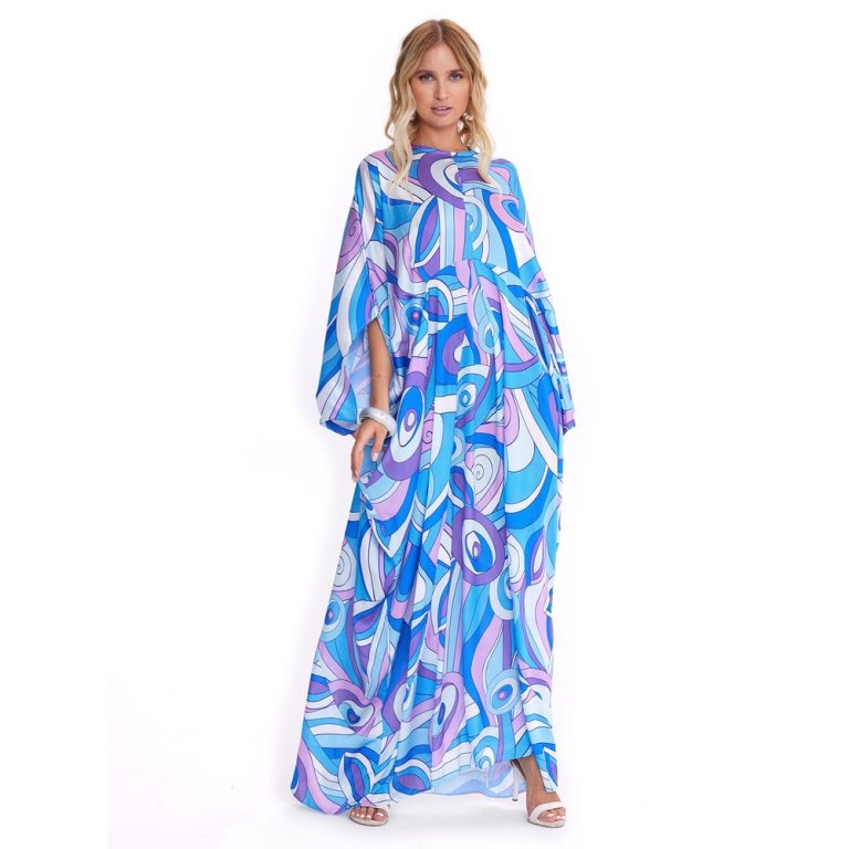 Geometrik Desenli Abaya