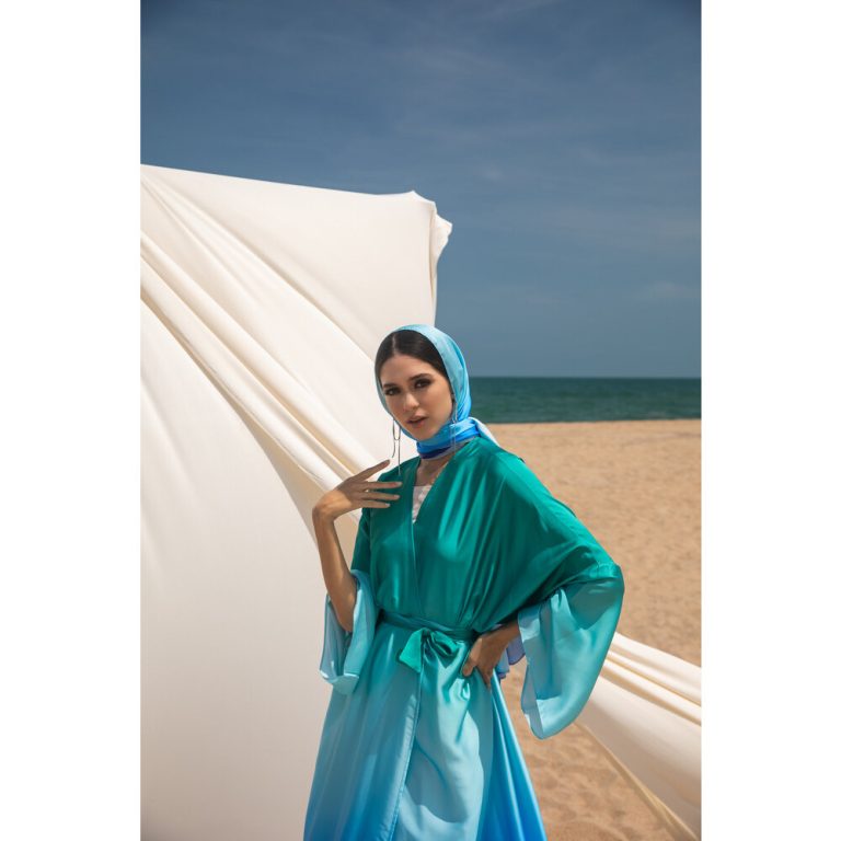 Degrade İpek Abaya