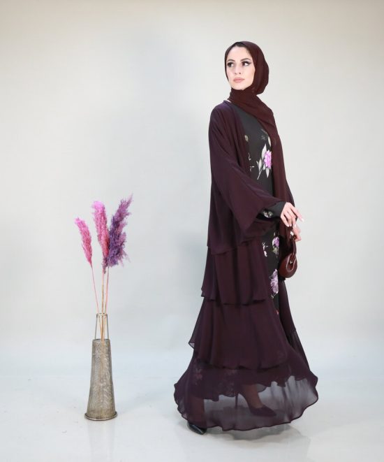 Salaş Kesim Kat Kat Abaya