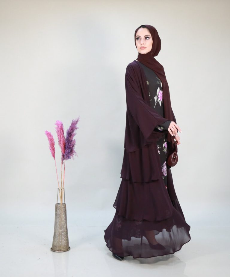 Salaş Kesim Kat Kat Abaya